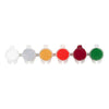 Creativ Company Plus Color Acrylfarbe, Weihnachtsfarbe, 6x5 ml 1 Dose