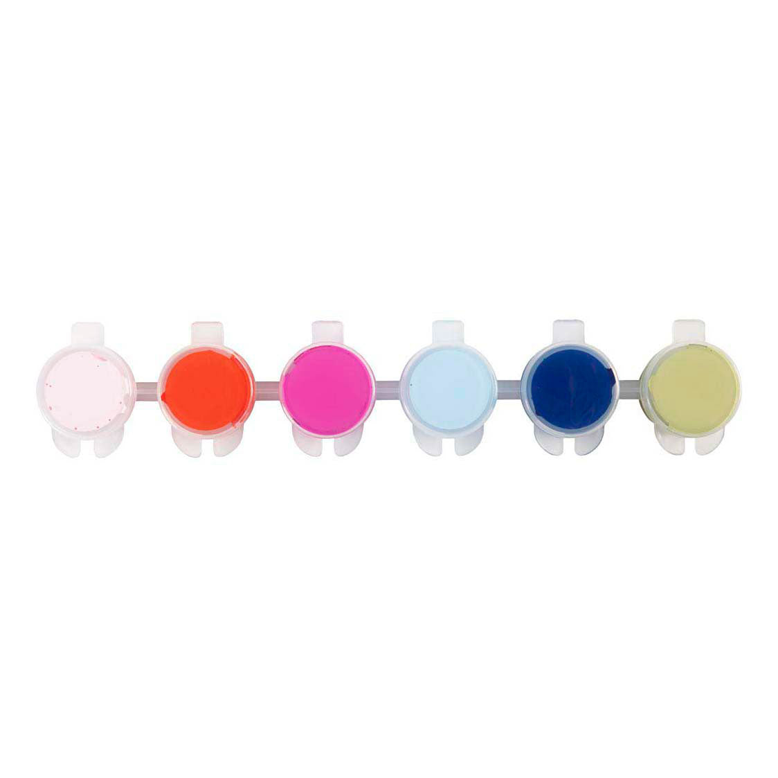 Creativ Company Plus Color Acrylfarbe, kräftige Farben, 6x5 ml 1 Dose