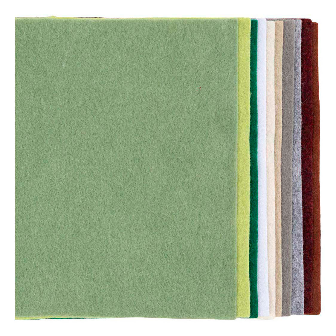 Creativ Company Hobbyfilz, A4, Blatt 210x297 mm, Stärke 2 mm, natur, 10 Stück 1 Karton