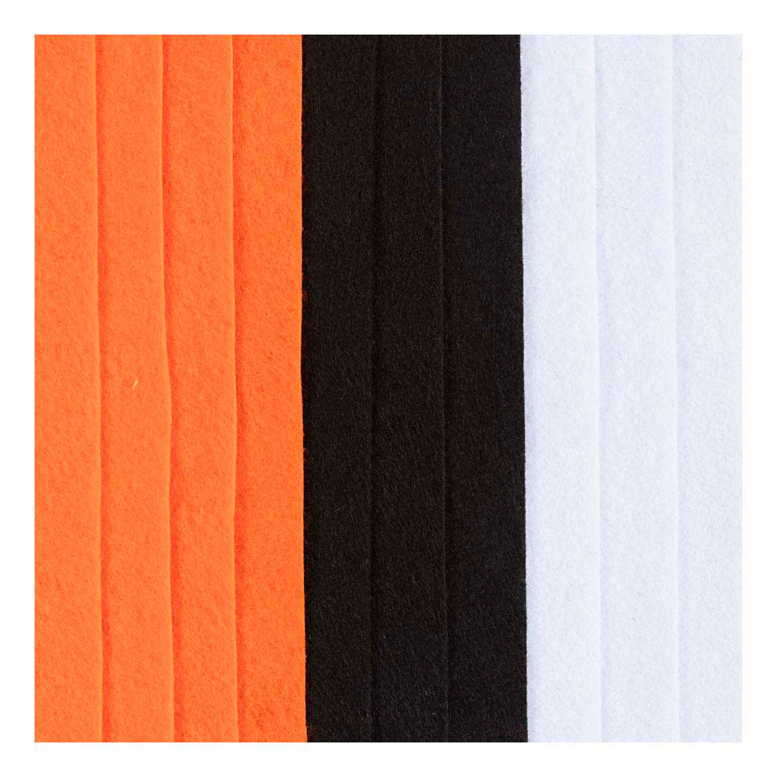 Creativ Company Hobbyfilz, A4, Blatt 210x297 mm, Stärke 2 mm, Halloween-Farben, 10 Stück 1 Karton