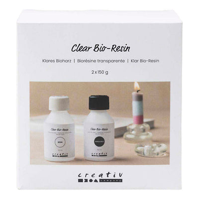 Creativ Company transparentes Bioharz, klar, 2x150 ml 1 Box