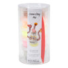 Creativ Company Stein-Ton-Mix, Rot-Orange-Harmonie, 1 Box