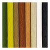Creativ Company Krepppapier, Blatt 25x60 cm, Kreppverhältnis: 180 %, 105 g, natur, 8 Blatt 1 Karton