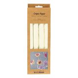 Creativ Company Krepppapier, Blatt 25 x 60 cm, Kreppverhältnis: 180 %, 105 g, gebrochenes Weiß, 4 Blatt 1 Karton - afbeelding 2