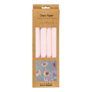 Creativ Company Krepppapier, Blatt 25x60 cm, Kreppverhältnis: 180 %, 105 g, hellrosa, 4 Blatt 1 Karton - afbeelding 2