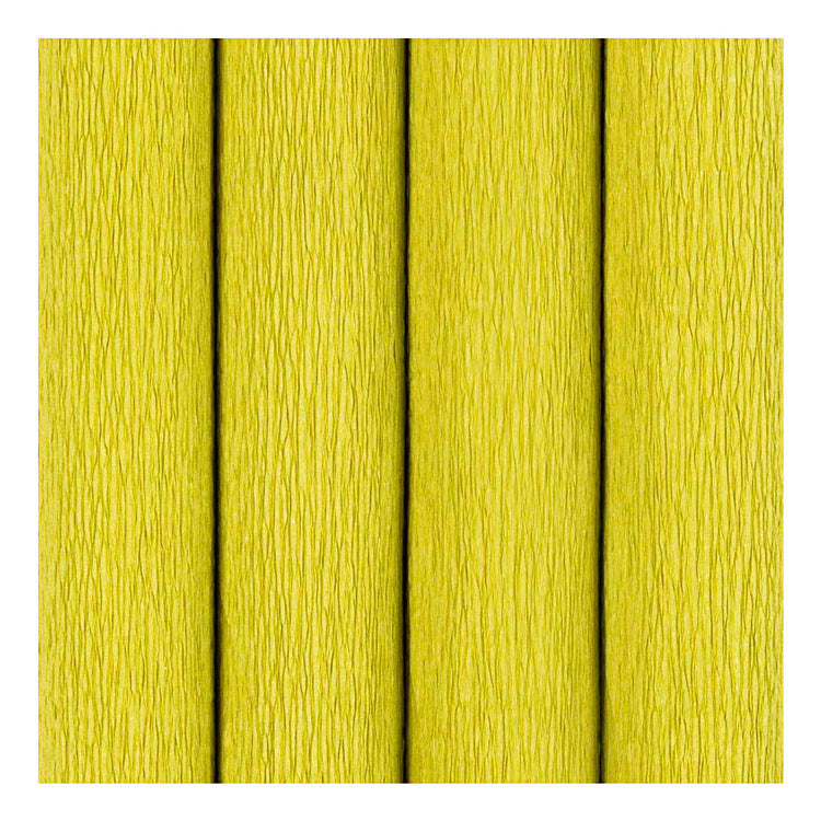 Creativ Company Krepppapier, Blatt 25x60 cm, Kreppverhältnis: 180 %, 105 g, hellgrün, 4 Blatt 1 Karton