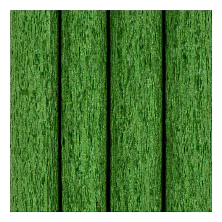 Creativ Company Krepppapier, Blatt 25 x 60 cm, Kreppverhältnis: 180 %, 105 g, Limettengrün, 4 Blatt 1 Karton