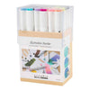 Creativ Company Zeichenstift, Strichstärke 1+8 mm, Pastellfarben, Standardfarben, 24 Stück 1 Box