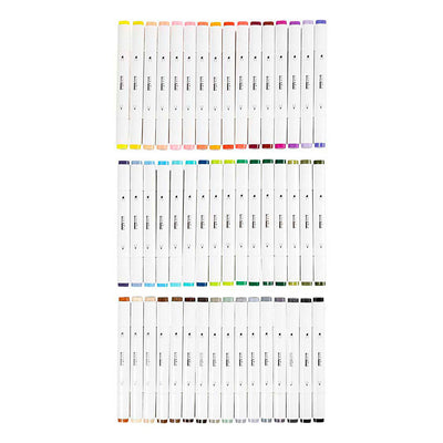 Creativ Company Zeichenstift, Strichstärke 1+8 mm, Standardfarben, 48 Stück 1 Box