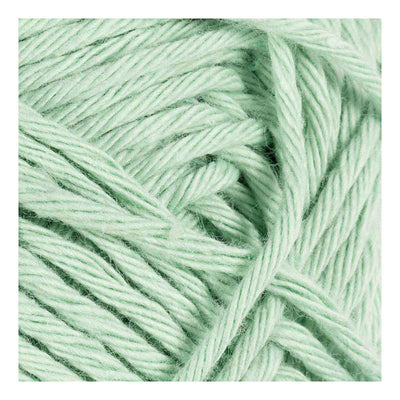Creativ Company Baumwollgarn, Größe 8 8, L: 80-85 m, Mintgrün, 50 g 1 Knäuel