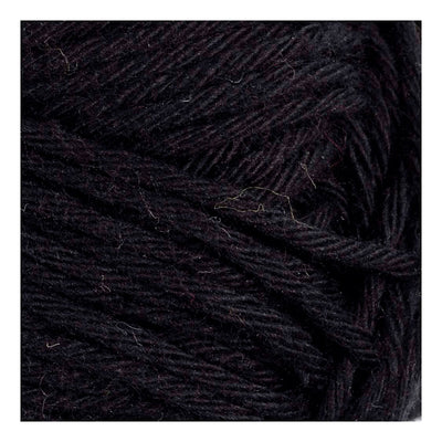 Creativ Company Baumwollgarn, Größe 8 8, L: 80-85 m, schwarz, 50 g 1 Knäuel