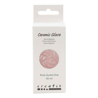 Creativ Company Keramikglasur 984-1101 c deckend rosa – 60 ml