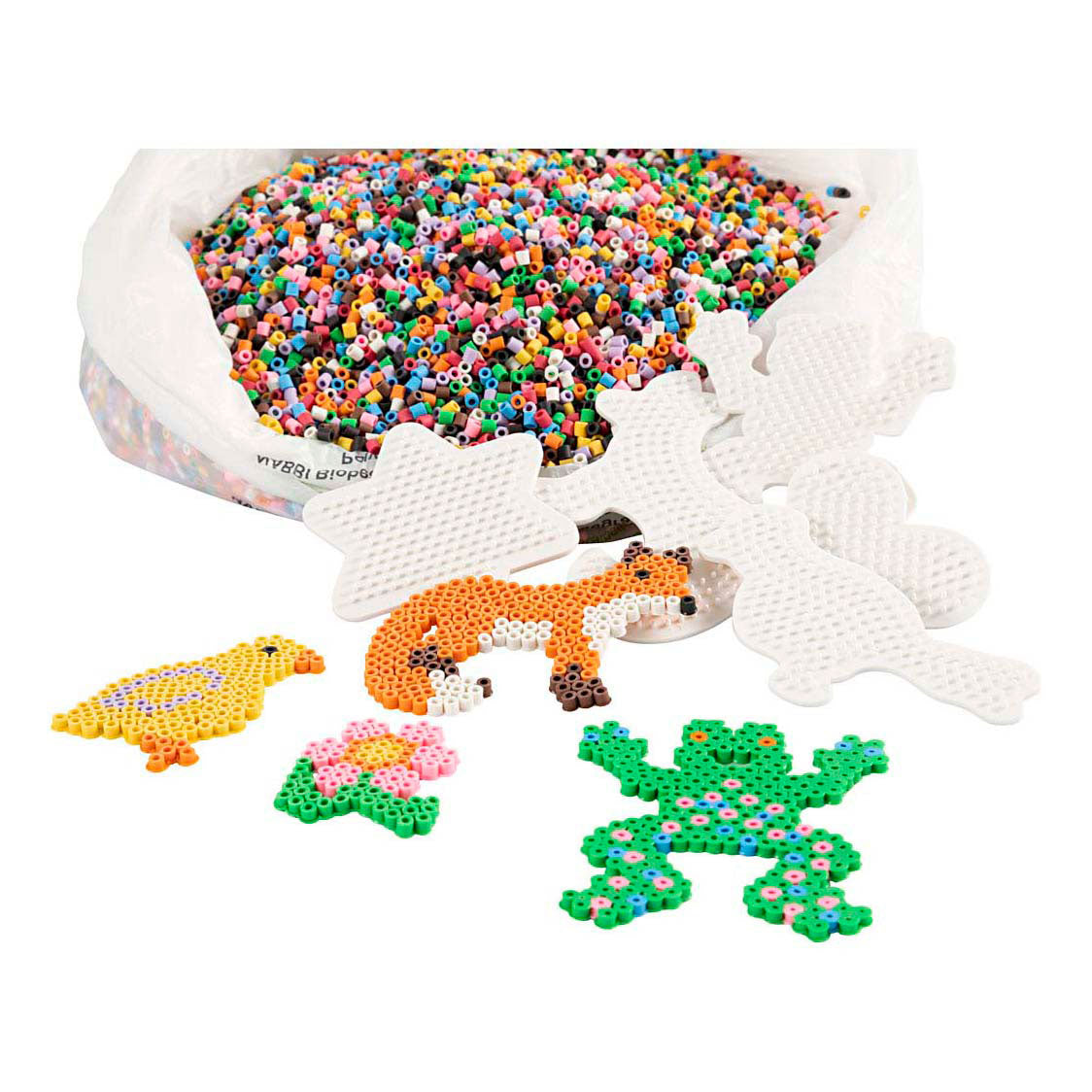 Creativ Company Nabbi Biobeads Klassenzimmer-Set, Größe 5 x 5 mm, mittel, Standardfarben, 1 Set