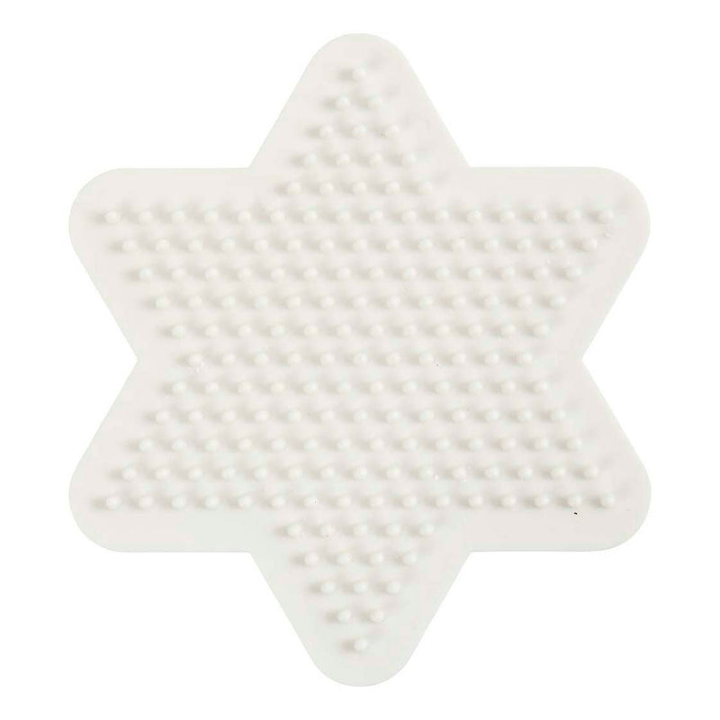 Nabbi Biobeads Grundplatte, Stern, Größe 9,8x9,8 cm, mittel, 1 Stück