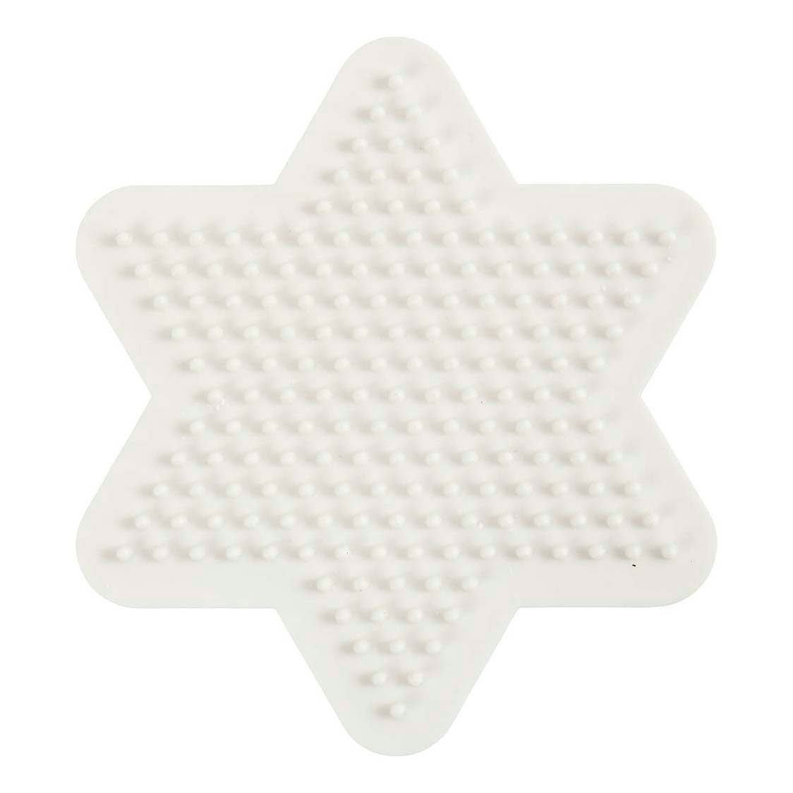 Nabbi Biobeads Grundplatte, Stern, Größe 9,8x9,8 cm, mittel, 1 Stück