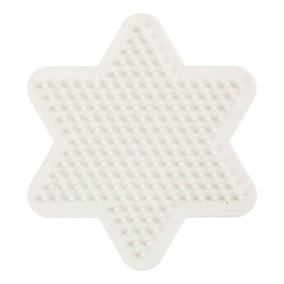 Nabbi Biobeads Grundplatte, Stern, Größe 9,8x9,8 cm, mittel, 1 Stück