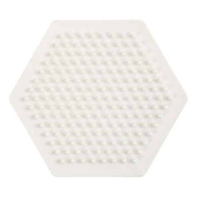 Nabbi Biobeads Grundplatte, Sechseck, Größe 8,5x8,5 cm, mittel, 1 Stück