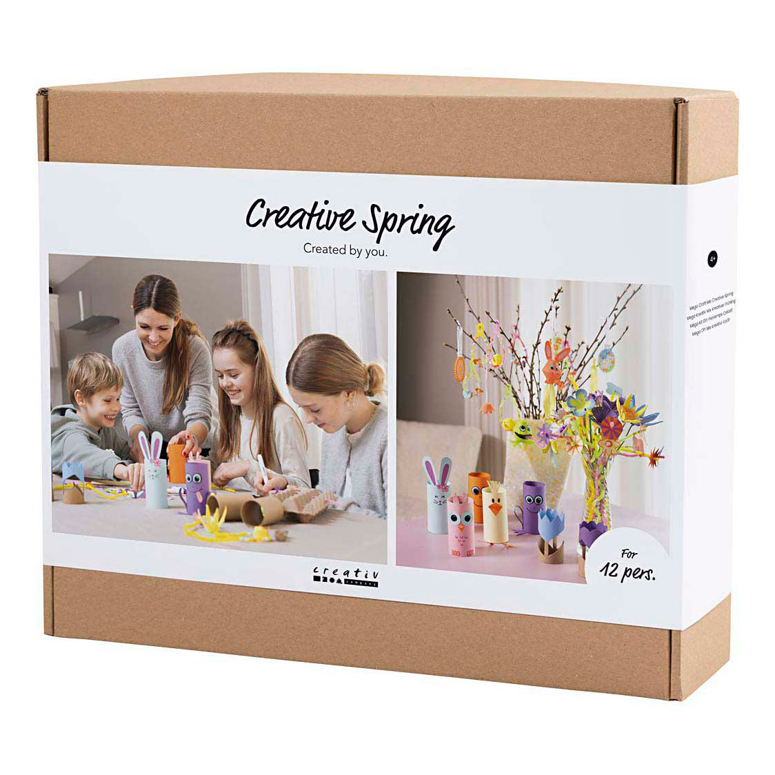 Creativ Firmengruppe Set Kreativ Frühling, Frühlingsfarben, 1 Box