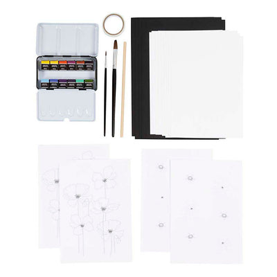 Creativ Company Hobby-Set Aquarell, 1 Box