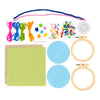 Creativ Company Mini-Hobby-Set Stickerei, Fantasie, 1 Box