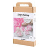 Creativ Company Seifenherstellungs-Hobbyset, Blumen, rosa, 1 Box