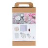 Creativ Company Seifenherstellungs-Hobbyset, Blumen, rosa, 1 Box