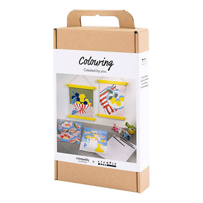 Creativ Company Hobby-Set Farben, Malen nach Zahlen, Acrylfarbe, 1 Box