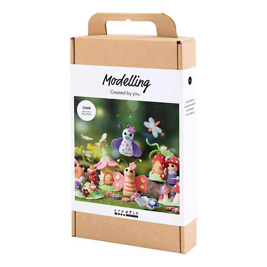 Creativ Company Modellbau-Hobbyset, Elfe, Pastellfarben, 1 Box