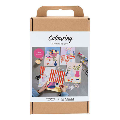 Creativ Company Hobby-Set Farben, Collage, 1 Box