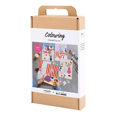 Creativ Company Hobby-Set Farben, Collage, 1 Box