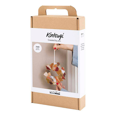 Creativ Company Hobby-Set Kintsugi, Hängedekorationen, verschiedene Farben, 1 Box