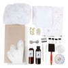 Creativ Company Hobby-Set Cyanotypie, Weihnachtsdekorationen mit Cyanotypie, Blau, Silber, 1 Box