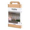 Creativ Company Modellbau-Hobby-Set, Weihnachtsfiguren aus Zellstoff, verschiedene Farben, 1 Box