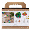 Creativ Company Mini-Hobby-Set Dekoration, Weihnachtsbaum, verschiedene Farben, 1 Box