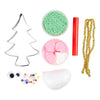 Creativ Company Mini-Hobby-Set Bildhauerei, Weihnachtsbaummonster, verschiedene Farben, 1 Box