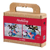Creativ Company Mini-Hobbyset Bildhauerei, Rentiermonster, verschiedene Farben, 1 Box