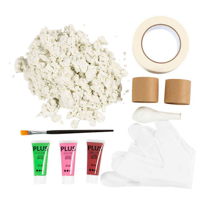 Creativ Company Maxi-Modellbau-Hobby-Set, Pappmaché-Vasen, verschiedene Farben, 1 Box