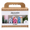 Creativ Company Mini-Hobby-Set Dekoration, Häuser, bunt, 1 Box