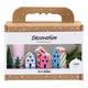 Creativ Company Mini-Hobby-Set Dekoration, Häuser, bunt, 1 Box