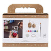 Creativ Company Mini-Hobby-Set Dekoration, Häuser, bunt, 1 Box