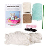Creativ Company Hobby-Set Amigurumi, Kuh, Beige, Mint, 1 Box