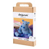 Creativ Company Hobby-Set Amigurumi, Nilpferd, Blau, Hellblau, 1 Box