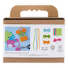 Creativ Company Mini-Hobby-Set Dekoration, Mäuse und Eulen, verschiedene Farben, 1 Box