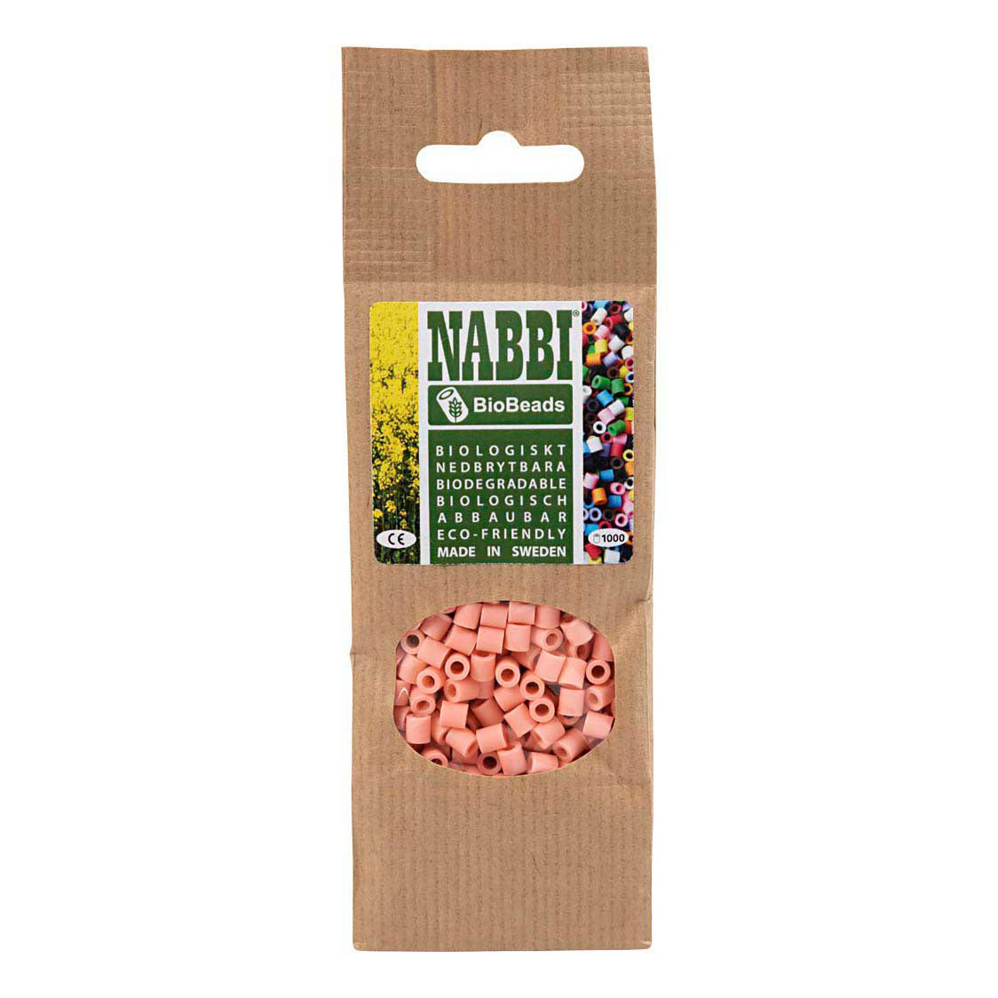 Creativ Company Nabbi Biobeads 5x5mm Lachs - 1000Stk.