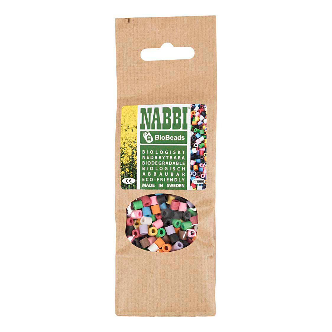 Creativ Company Nabbi Biobeads 5x5mm verschiedene Farben - 1000 Stk.
