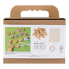 Creativ Company Mini-Hobby-Set Zeichnen, Memory-Spiel und Drei in einer Reihe, verschiedene Farben, 1 Box