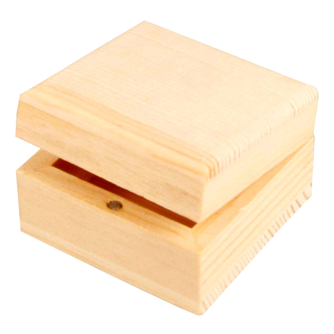 Creativ Company Schmuckkästchen, Maße 6x6x3,5 cm, 1 Stück