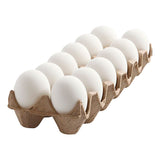 Creativ Company Eier, H: 6 cm, weiß, 12 Stück 1 Box - afbeelding 1