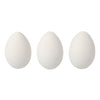 Creativ Company Eier, H: 6 cm, weiß, 12 Stück 1 Box