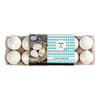 Creativ Company Eier, H: 6 cm, weiß, 12 Stück 1 Box